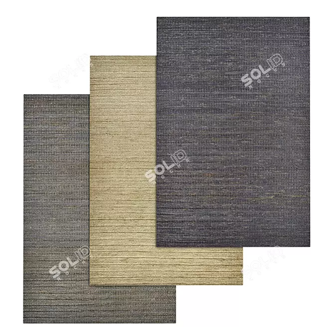 Luxury Carpets Collection 3D model image 1