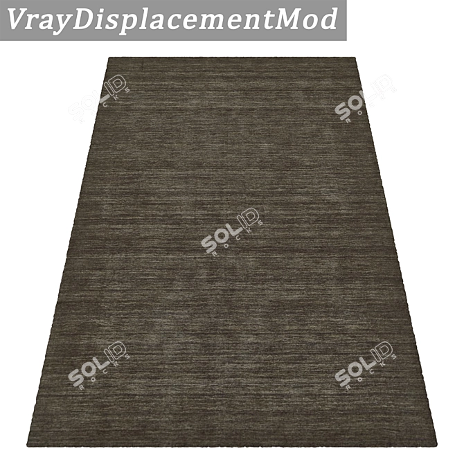 Luxury Carpet Set: Versatile Textures - 3 Pack 3D model image 3