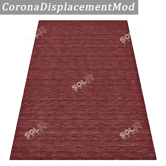 Luxury Carpet Set: Versatile Textures - 3 Pack 3D model image 4