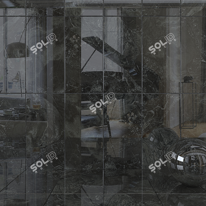 Antrim Marble Wall Tiles: Museum Collection 3D model image 1