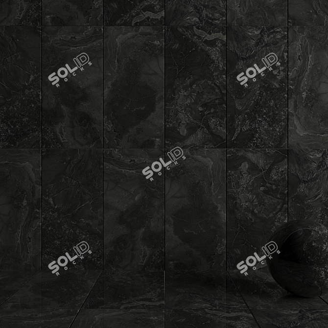 Luxury Marble Wall Tiles: Museum Antrim Collection 3D model image 3