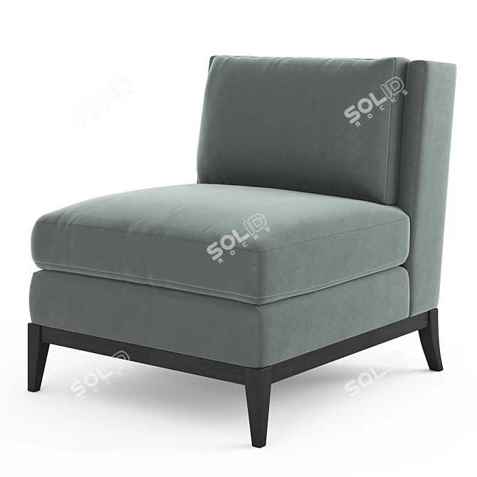 Modern Arudin Chair-859: Stylish and Comfortable 3D model image 2