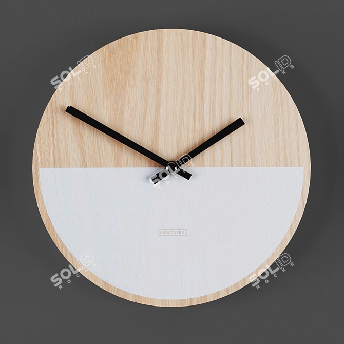 Modern Wall Clock Collection 3D model image 1
