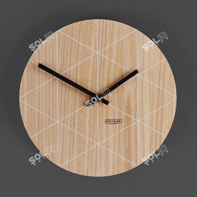 Modern Wall Clock Collection 3D model image 3