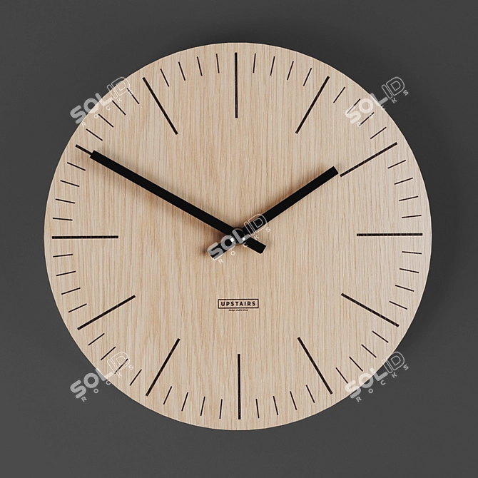 Modern Wall Clock Collection 3D model image 4