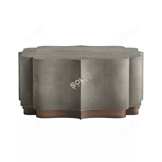Modern Sutton Coffee Table 3D model image 1