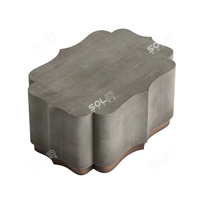 Modern Sutton Coffee Table 3D model image 3