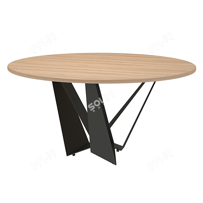 Modern Chic Table: Angel Cerda 3D model image 2