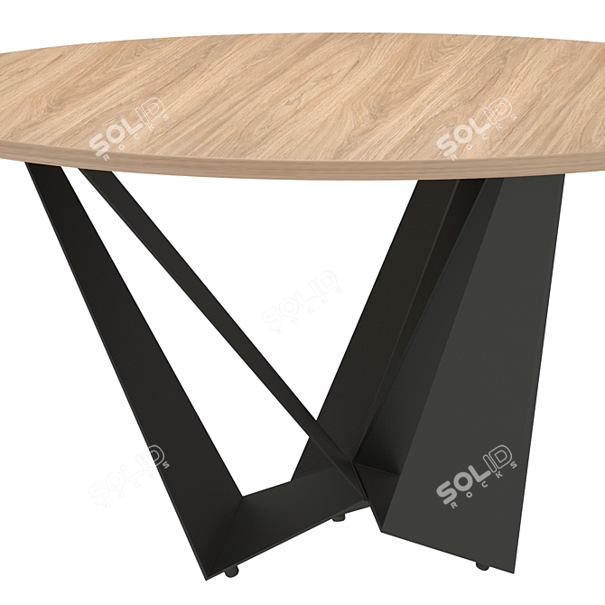 Modern Chic Table: Angel Cerda 3D model image 3