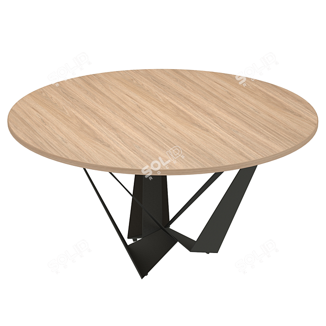 Modern Chic Table: Angel Cerda 3D model image 4