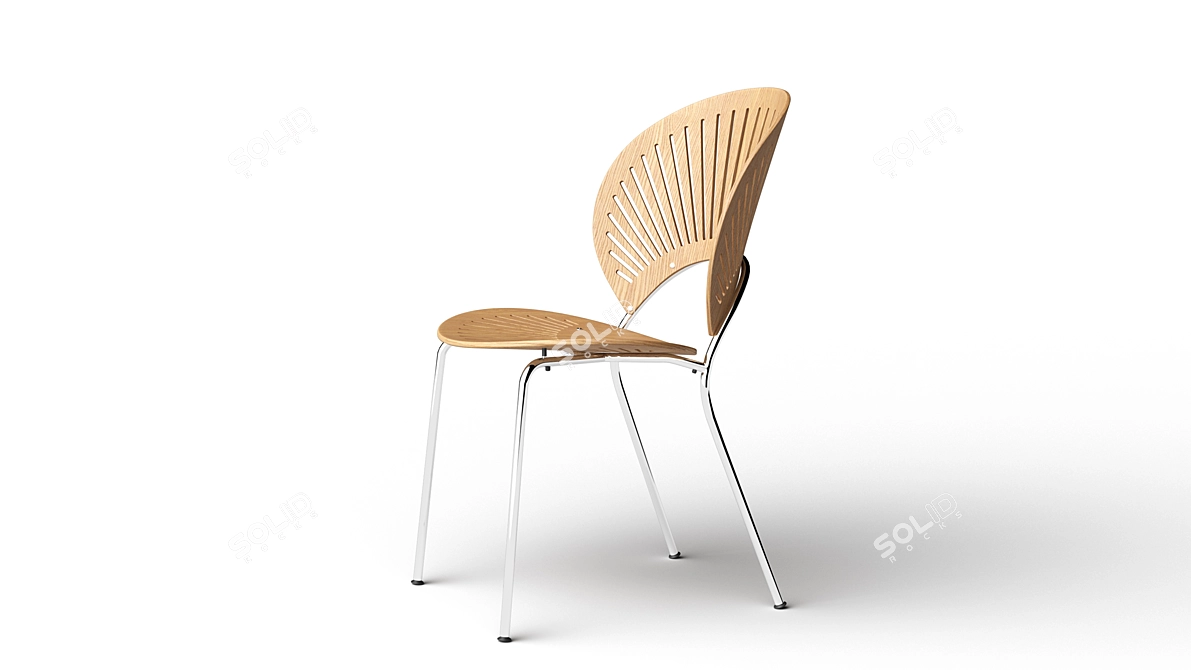 Trinidad 3398 - Sleek Scandinavian Design 3D model image 1