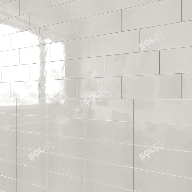 Pigment Gloss Ceramic Tiles 3D model image 2