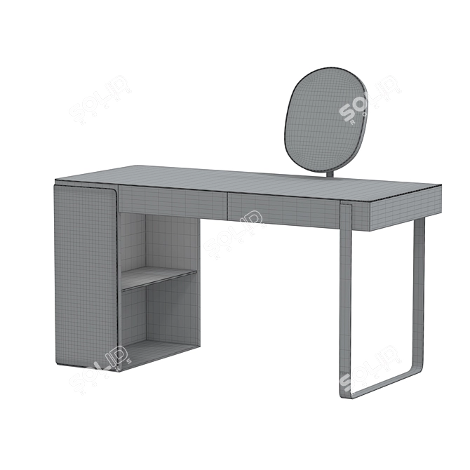  Elegant FENDI Casa Icon Desk 3D model image 4