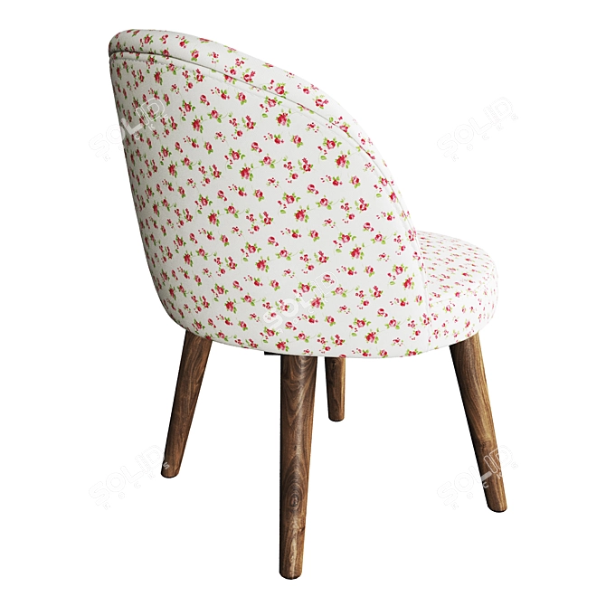 Zara Home Floral Print Baby Chair 3D model image 4