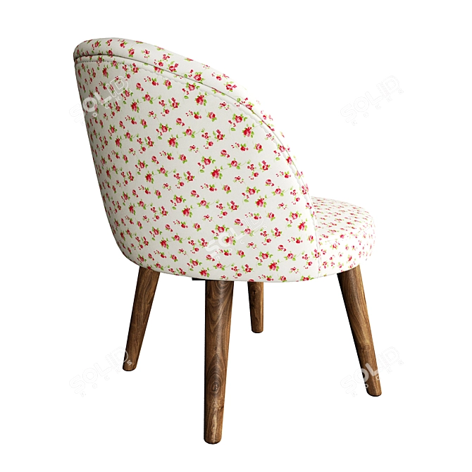 Zara Home Floral Print Baby Chair 3D model image 7