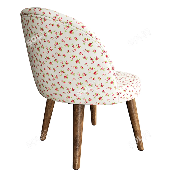 Zara Home Floral Print Baby Chair 3D model image 10