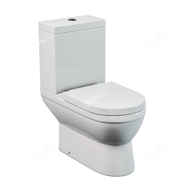 SSWW CT2045 Outdoor Toilet: High Quality, Efficient, and Stylish 3D model image 1