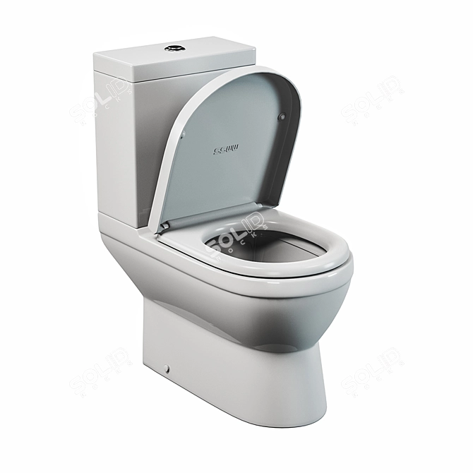 SSWW CT2045 Outdoor Toilet: High Quality, Efficient, and Stylish 3D model image 2