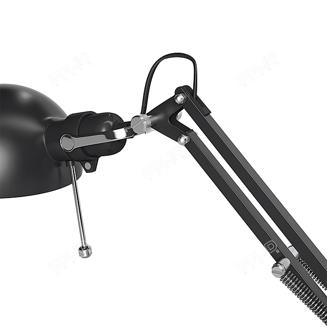 Light up your space with Ikea Forsa Lamp 3D model image 2