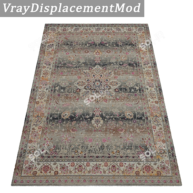 Title: Luxury Carpets Collection 3D model image 3