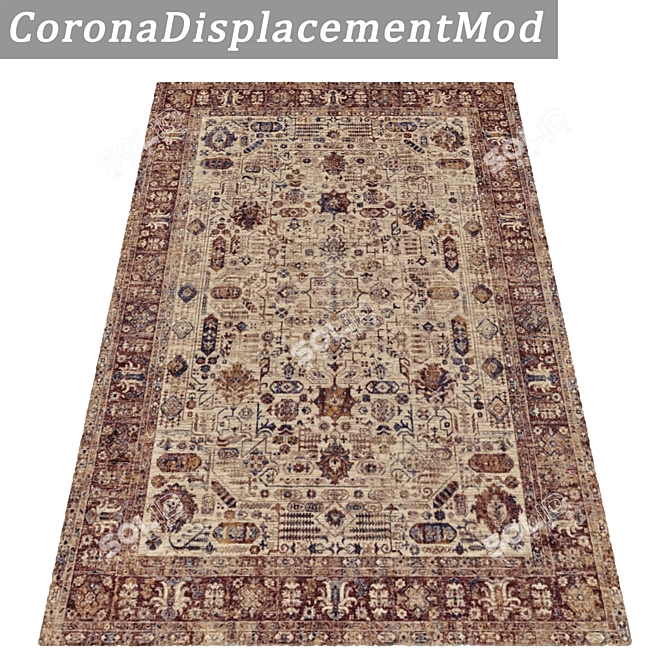 Title: Luxury Carpets Collection 3D model image 4