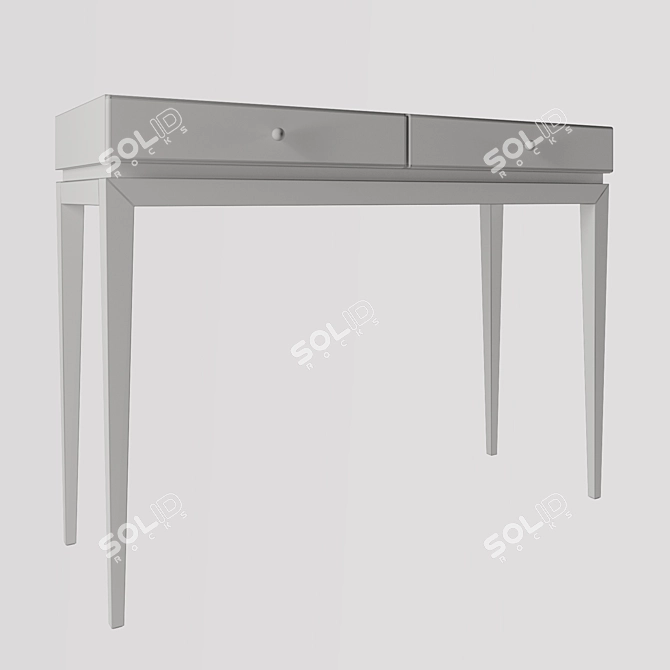 Amphi Vanity Table 3D model image 2