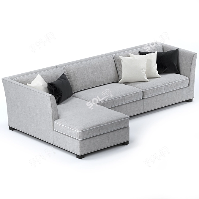 Slettvoll Cordian Modular Sofa 3D model image 2