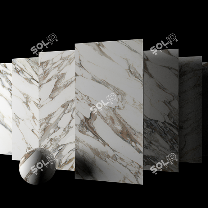 Museum Marble Set: Macchia Vecchia 3D model image 2