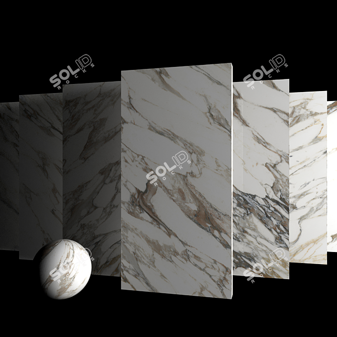 Museum Marble Set: Macchia Vecchia 3D model image 3