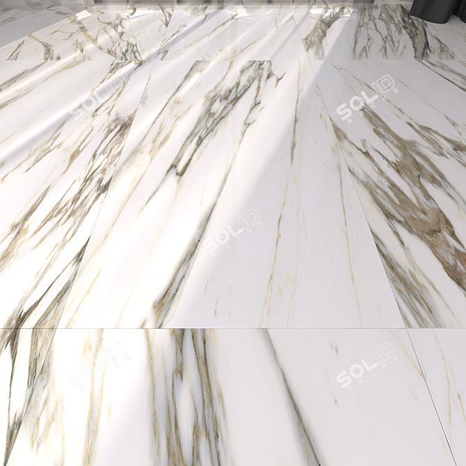 Elegant Macchia Vecchia Marble 3D model image 1