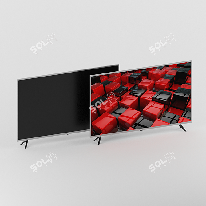 Xiaomi Mi TV 4S 43 - Ultra Smart Entertainment 3D model image 1