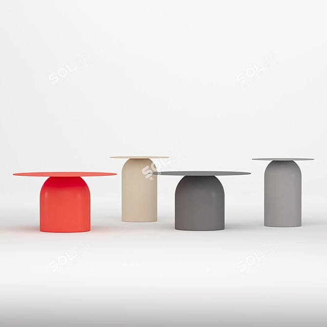 154 FREISTIL | Modern Coffee Table 3D model image 2