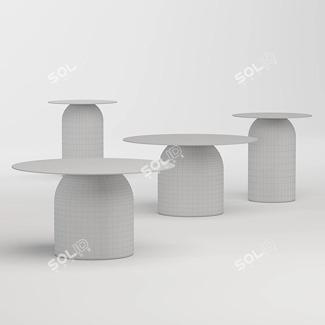 154 FREISTIL | Modern Coffee Table 3D model image 5