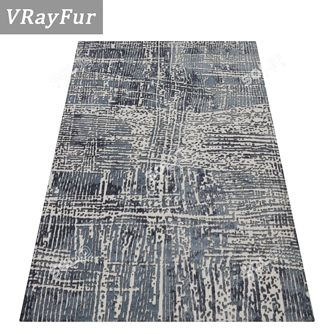 Luxury Carpet Set: High-Quality Textures 3D model image 2