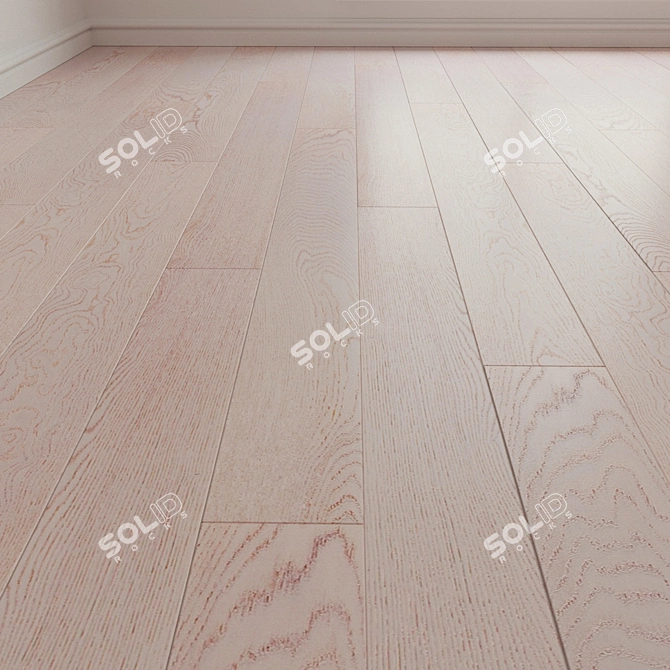 Laminate Parquet Flooring 3D model image 1