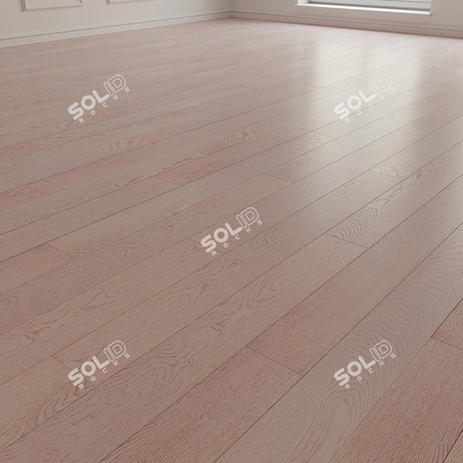 Laminate Parquet Flooring 3D model image 2