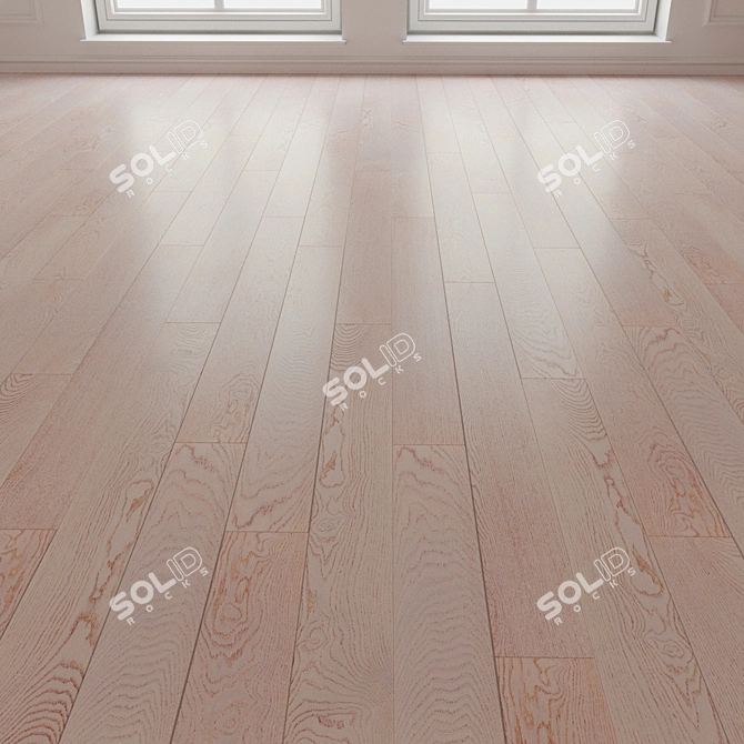 Laminate Parquet Flooring 3D model image 3