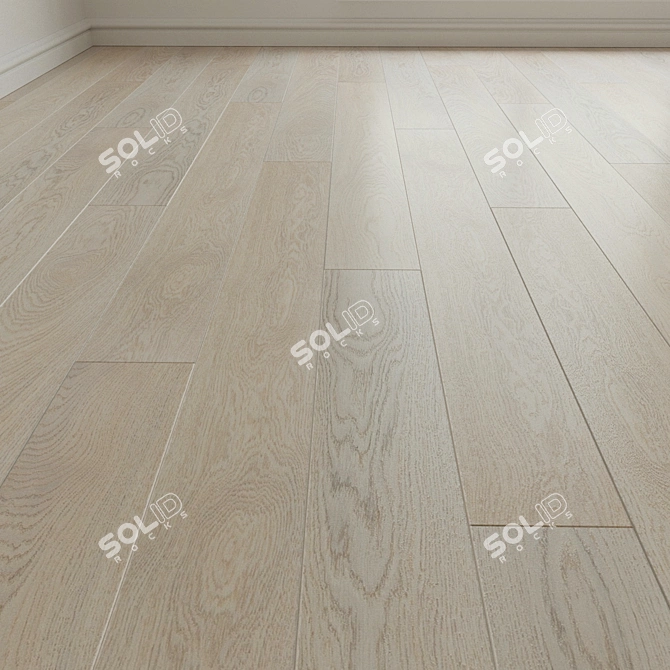 Rumba Oak Sand Laminate Parquet 3D model image 1