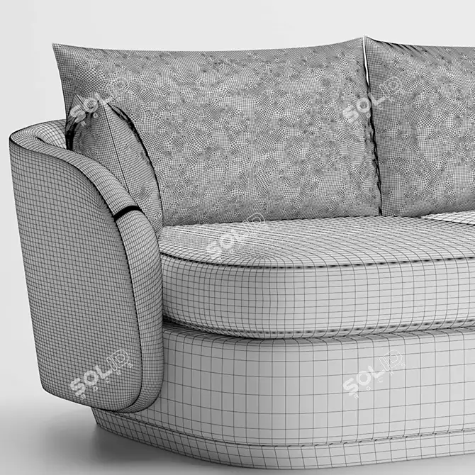 Sophisticate IPE Cavalli Sofa 3D model image 3