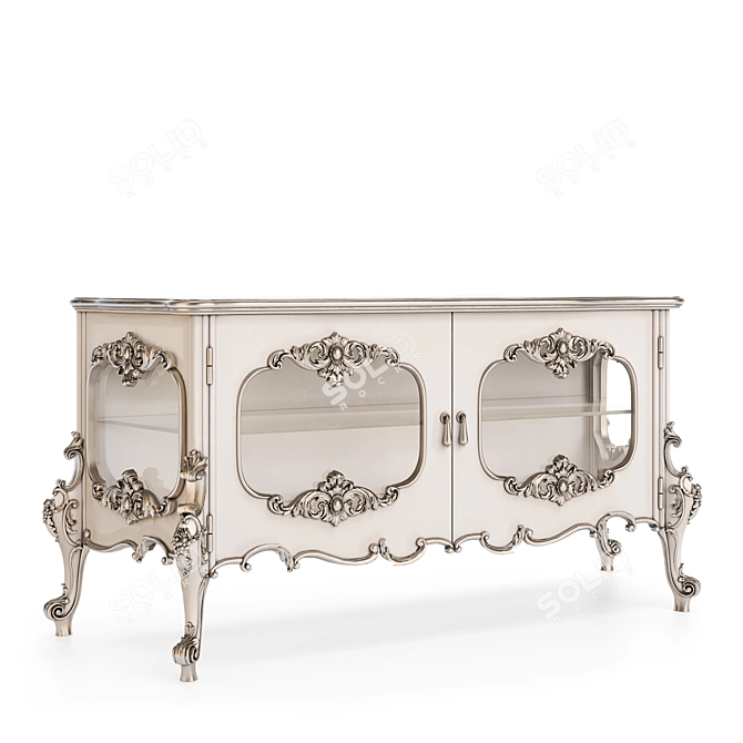 Elegant Isabella Buffet by Romano Home 3D model image 3