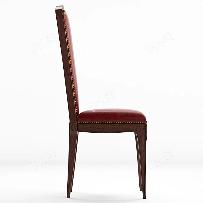 Art Nouveau Dining Chairs 3D model image 3