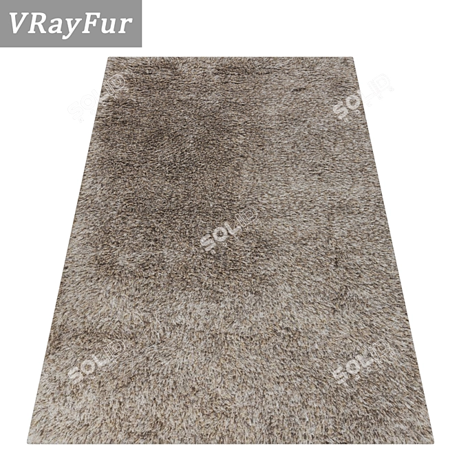 Luxury Carpet Set with 3 High-Quality Variations 3D model image 2