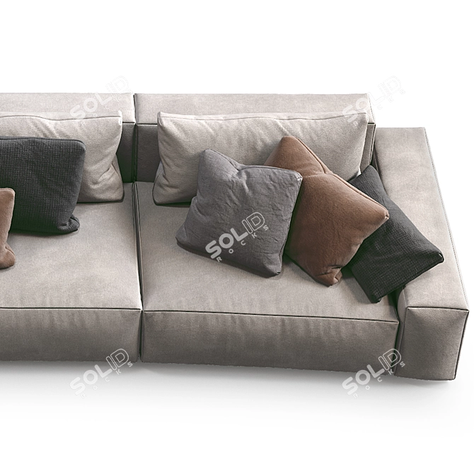 Jesse Daniel Modern Sofa 3D model image 3