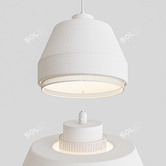 Aino Aalto AMA500 Ceiling Lamp 3D model image 5