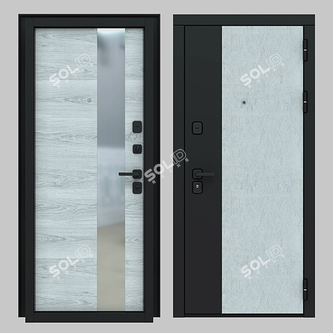 Elegant Entrances: Prima Fortezza MB35 3D model image 1