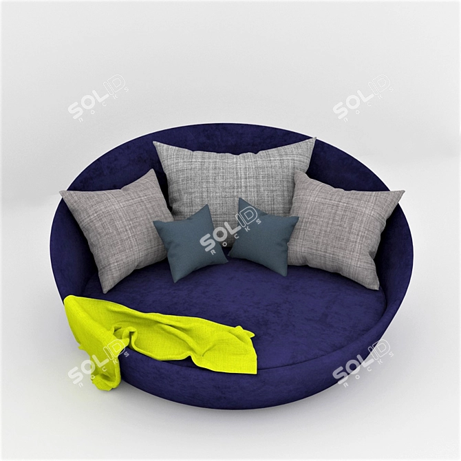 B&B Bebitalia Sofa 3D model image 3