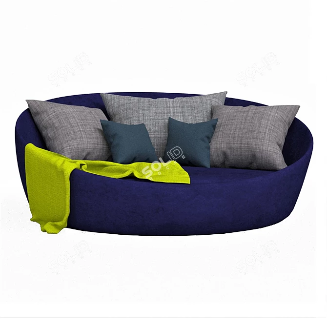 B&B Bebitalia Sofa 3D model image 5