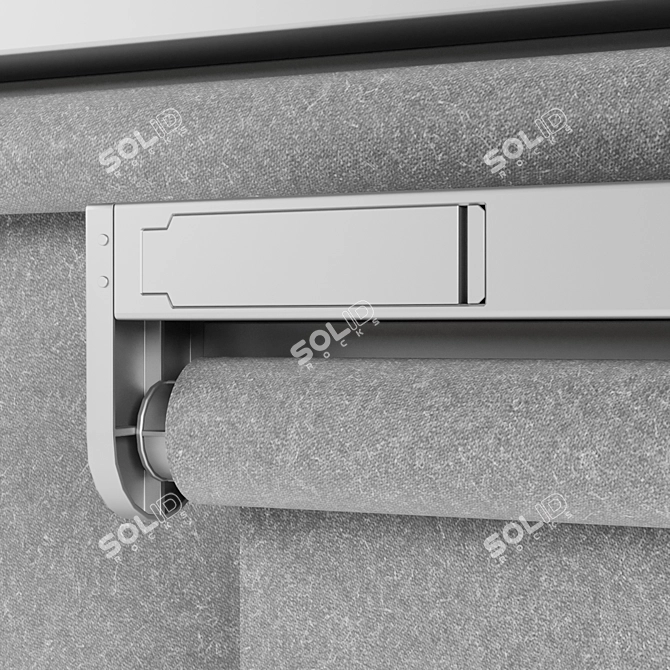 IKEA FYRTUR Block-Out Roller Blind 3D model image 2