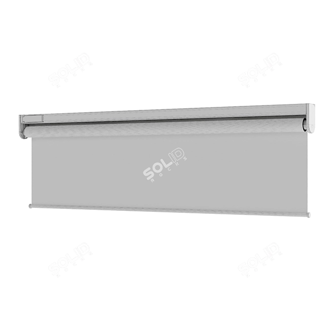 IKEA FYRTUR Block-Out Roller Blind 3D model image 3