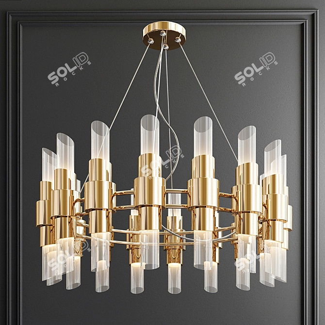 Elegant Chandelier Collection_72 3D model image 4